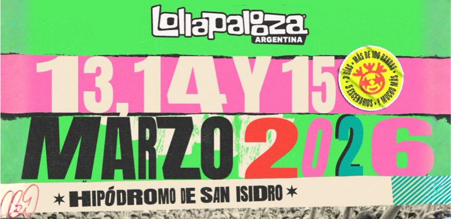 Lollapalooza Argentina 2026